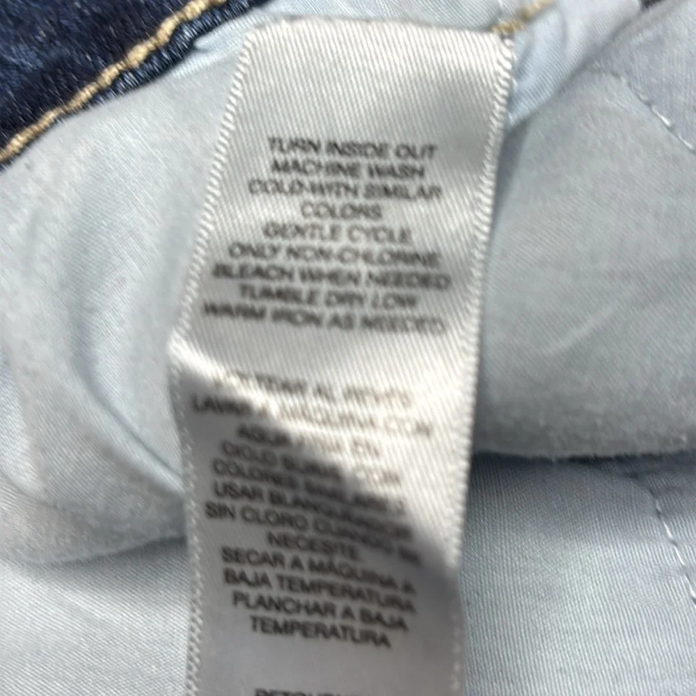 WHITE HOUSE BLACK MARKET Blue Skinny Leg Jeans Size 10R